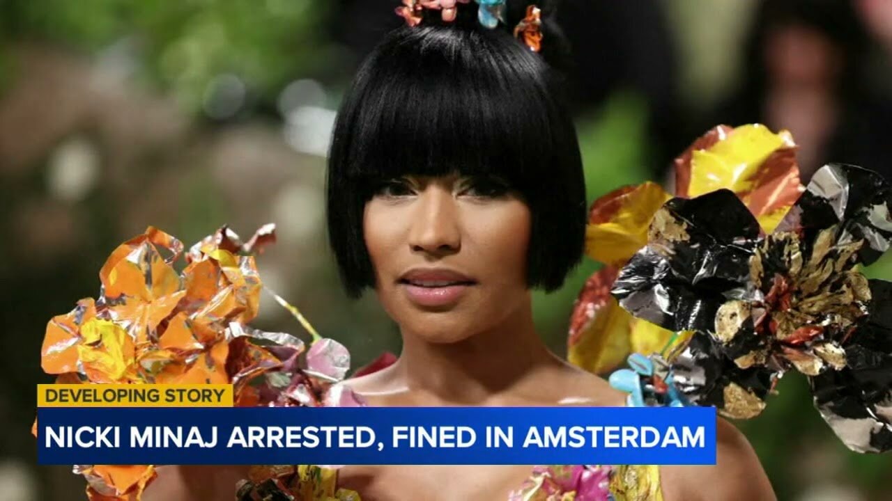 Nicki Minaj arrested in Amersterdam, video shows her being detained ABC News