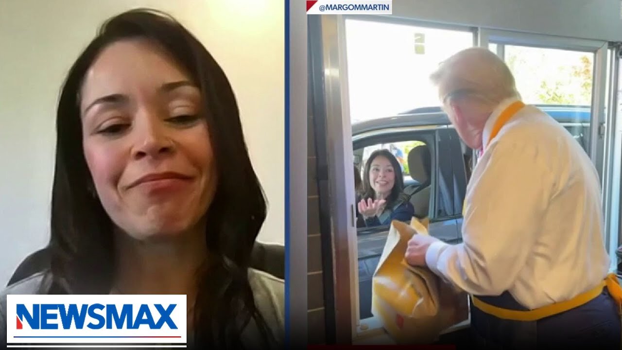 WATCH: Brazilian immigrant mom served by Trump at McDonald's | National Report