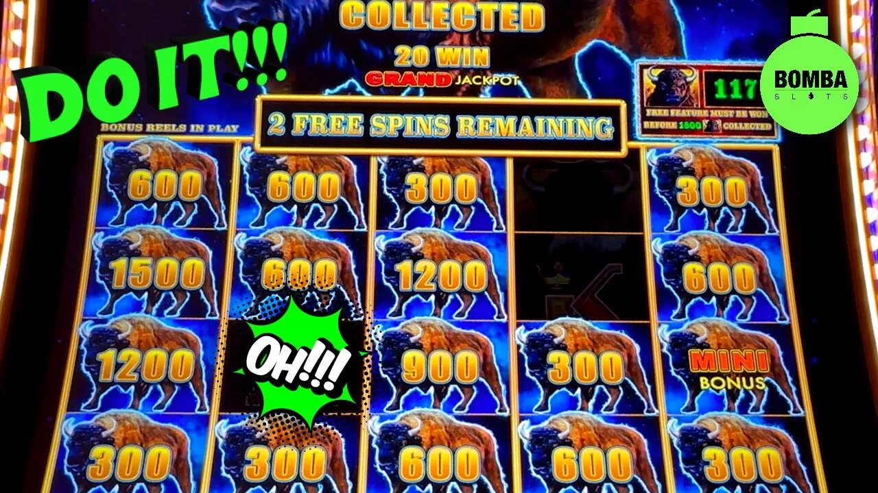 HOW MANY BUFFALOS ARE THERE??!!! #LasVegas #Casino #SlotMachine