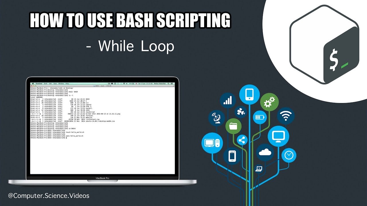 BASH SCRIPTING || TUTORIAL 13 - WHILE LOOP