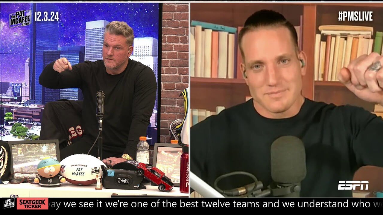 The Pat McAfee Show Live | Tuesday December 3rd 2024