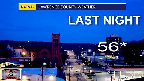 NCTV45 LAWRENCE COUNTY 45 WEATHER TUESDAY OCTOBER 3 2023