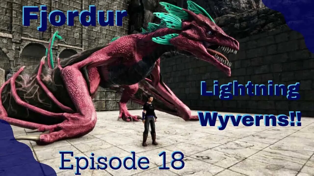 ARK Fjordur - Lightning Wyvern Trench - Episode 18