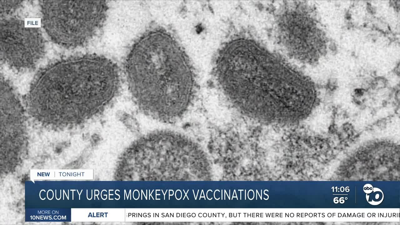 SD County urges monkeypox vaccinations