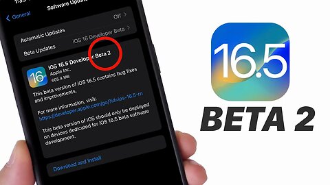 IOS 16.5 Beta 2 is OUT - Apple is Preparing for future