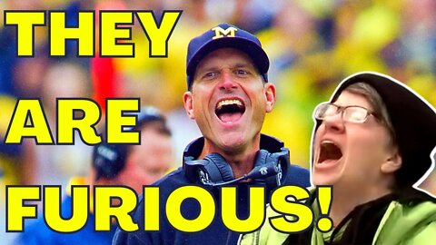 Michigan Wolverines Coach Jim Harbaugh Has The RADICAL LEFT Losing Their MINDS!