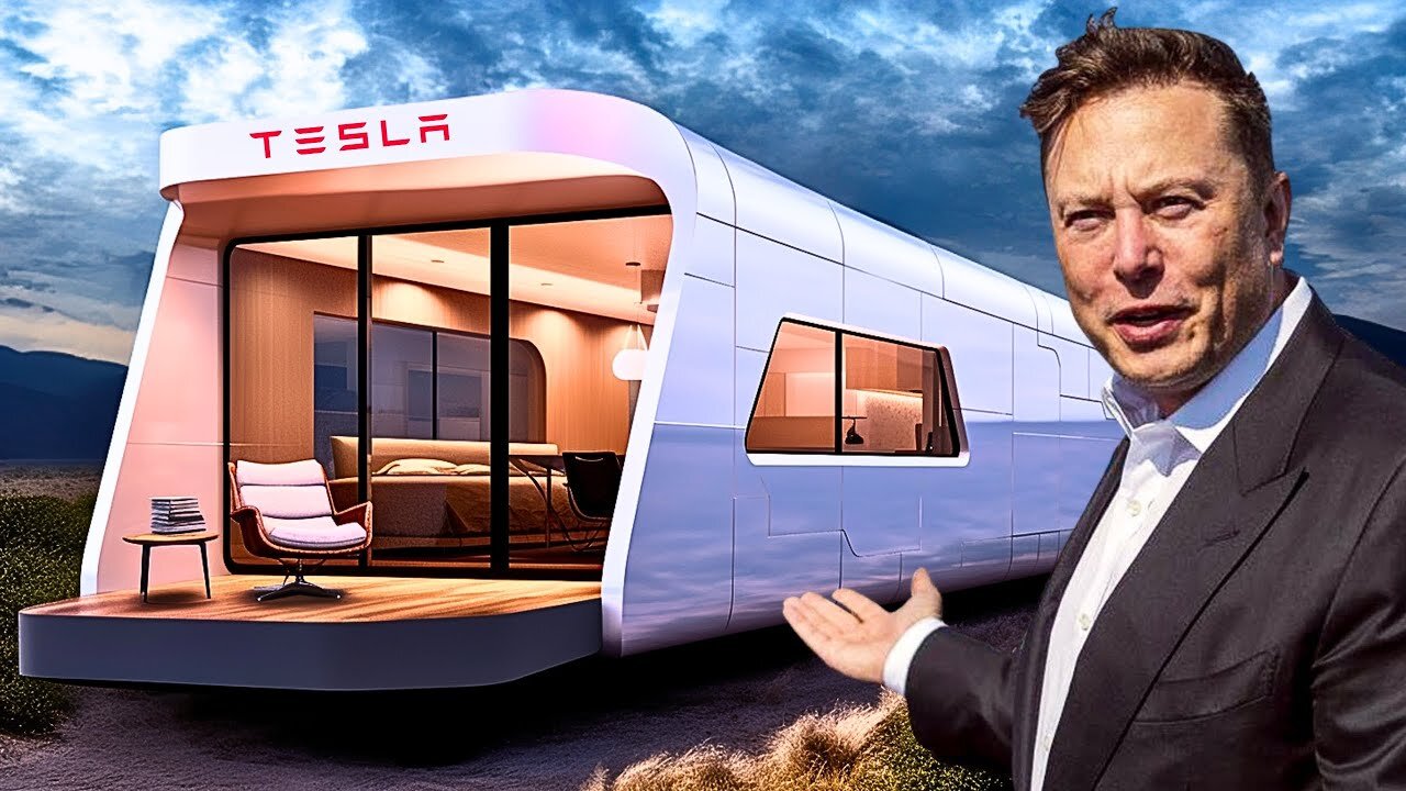 Elon Musk JUST ANNOUNCED Tesla’s NEW $15,000 House For Sustainable Living!