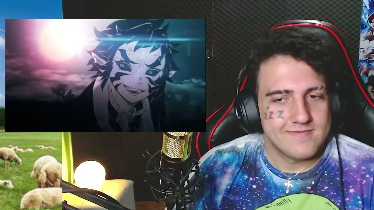 MURIEL REAGE: Zenitsu Vs Kaigaku (Kimetsu No Yaiba) - Luz & Escuridão | Okabe feat. @AniRap | React