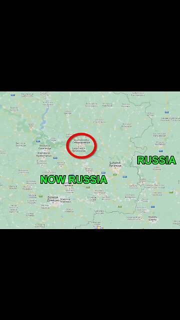 Severodonetsk city being "destroyed" by Russian "occupational" forces (The same as Mariupol)