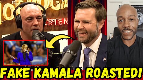 Joe Rogan GOES IN on Kamala Harris and JD Vance LOSES IT during interview!