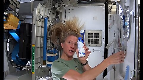 How to Wash Your Hair in Space