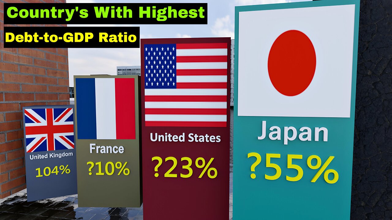 Global Economics Unveiled: Countries with the Highest Debt-to-GDP Ratios in 2023