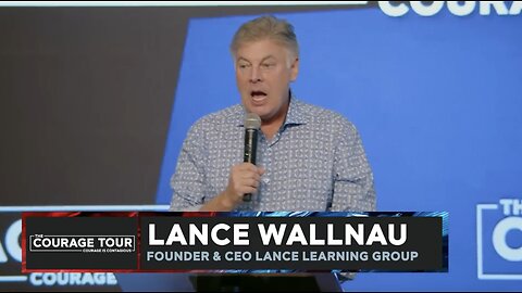 Lance Wallnau - at The Courage Tour - Howell, MI - "OCCUPY UNTIL I RETURN"