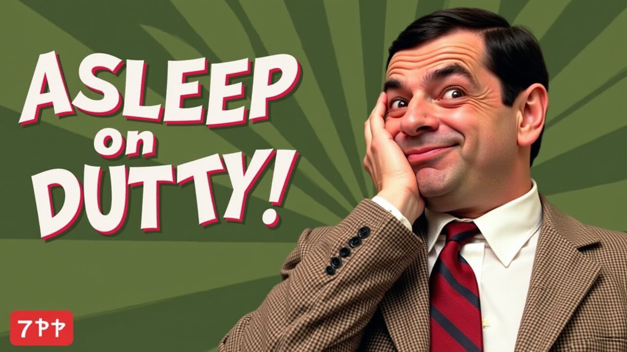 Mr. Bean Falls Asleep on Duty | Hilarious Moments from Classic Mr. Bean!