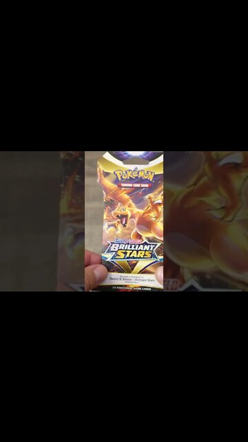 #SHORTS Unboxing a Random Pack of Pokemon Cards 076