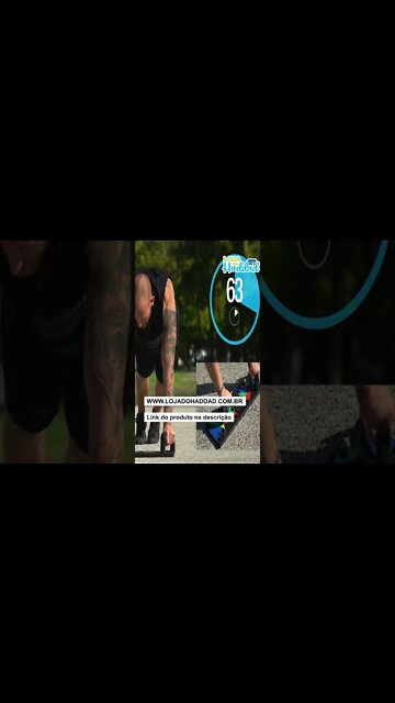 Mini Academia – Prancha Para Flexão Multifuncional Treino De Resistência