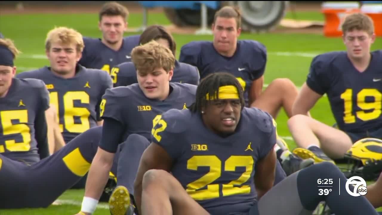 How a young fan inspired Michigan QB JJ McCarthy to draw smile on his hand for every game