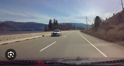 Insane high way car crash caught on dash cam