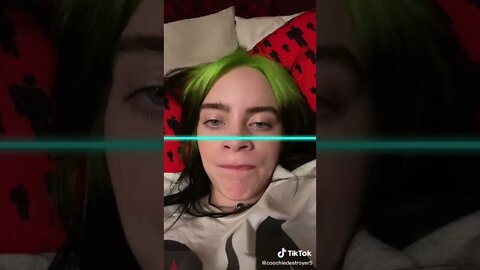 Billie Eilish finally on tiktok