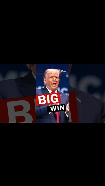 Trump Handed a Victory 👍🏻