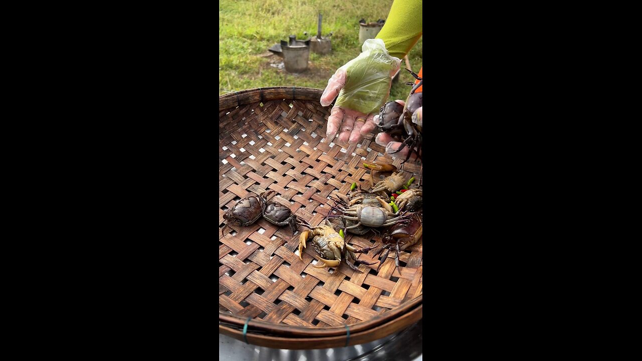 Crab fry 🧀 recipe