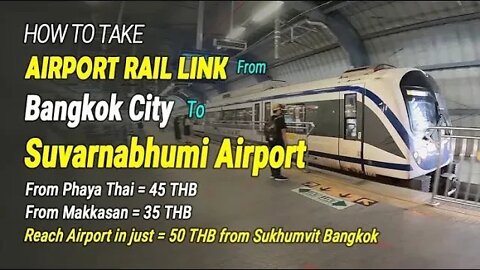 Vlog 29 Airport Link to Suvarnabhumi Airport | Hindi Vlog | Arrival in Bangkok | Departure | 2022