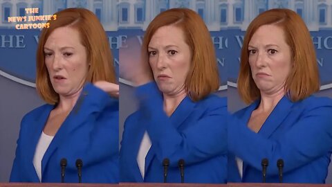 Psaki refuses 3 times to answer if Americans are less safe after Biden's withdrawal.