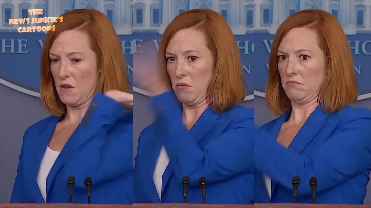 Psaki refuses 3 times to answer if Americans are less safe after Biden's withdrawal.