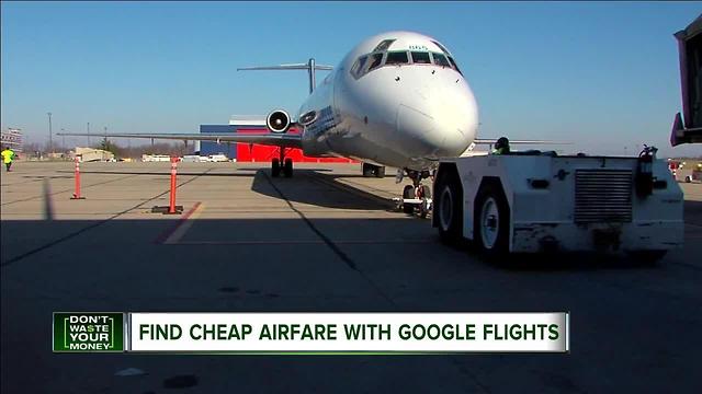 Find cheap airfare with Google Flights