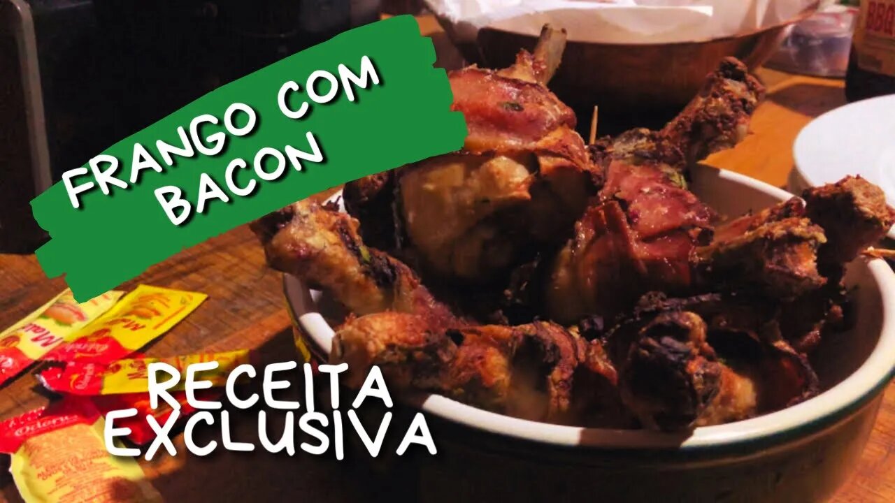 FRANGO COM BACON, DESSE JEITO VOCÊ NUNCA COMEU!