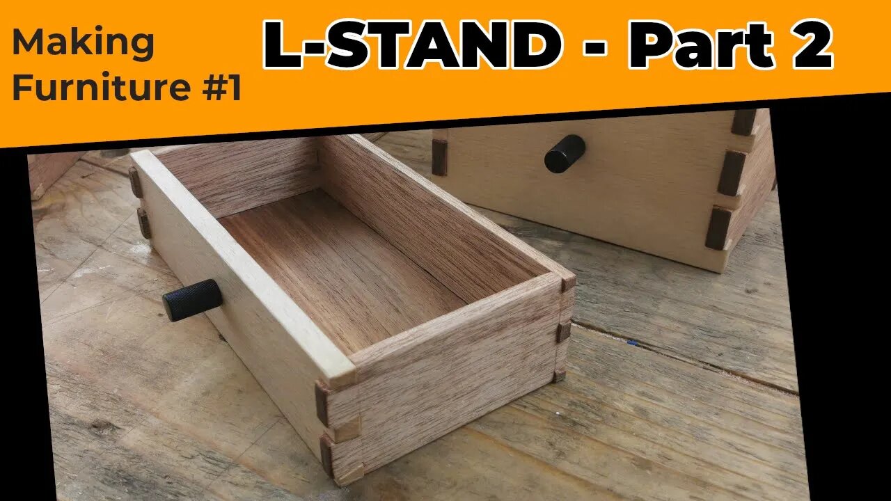 Furniture Making // L - Stand Cabinet - Part 2