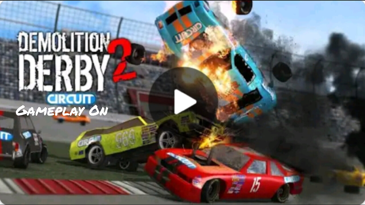 Demolition Derby 2 (Gameplay On)