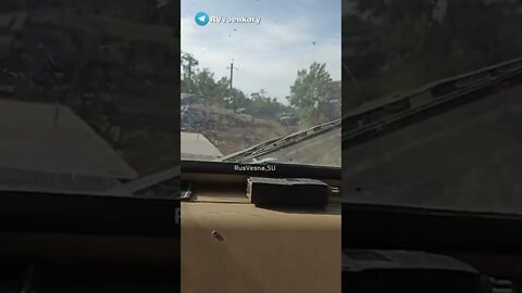 The offensive on Seversk columns of armored vehicles of the Brave are going on front