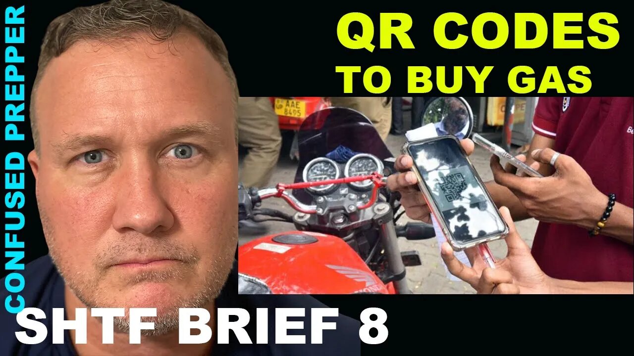 QR CODES TO BUY GAS - SHTF BRIEF 8