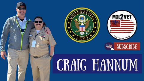 Craig Hannum Part2 | Mil2Vet Veteran Podcast | Military Police and Suicide Prevention Expert