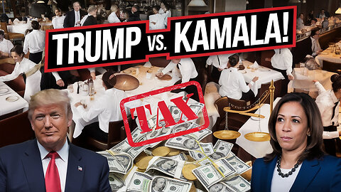 "Trump vs. Kamala Harris: The Heated Debate on Taxing Tips"