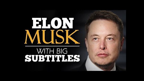 ENGLISH SPEECH | ELON MUSK: Future, A.I. and Mars (English Subtitles)