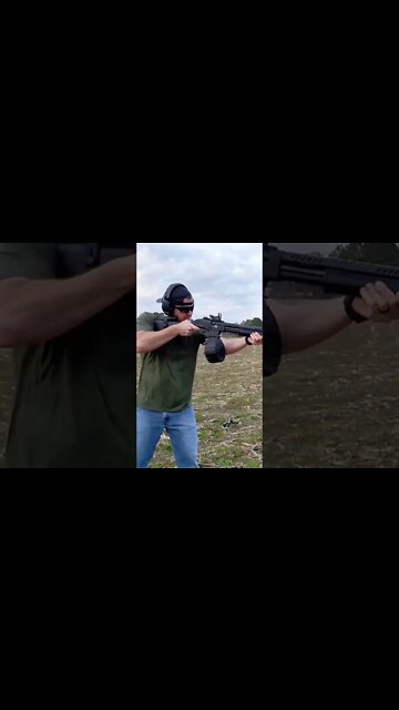 21 round drum - 12 gauge VRPA40 #shorts