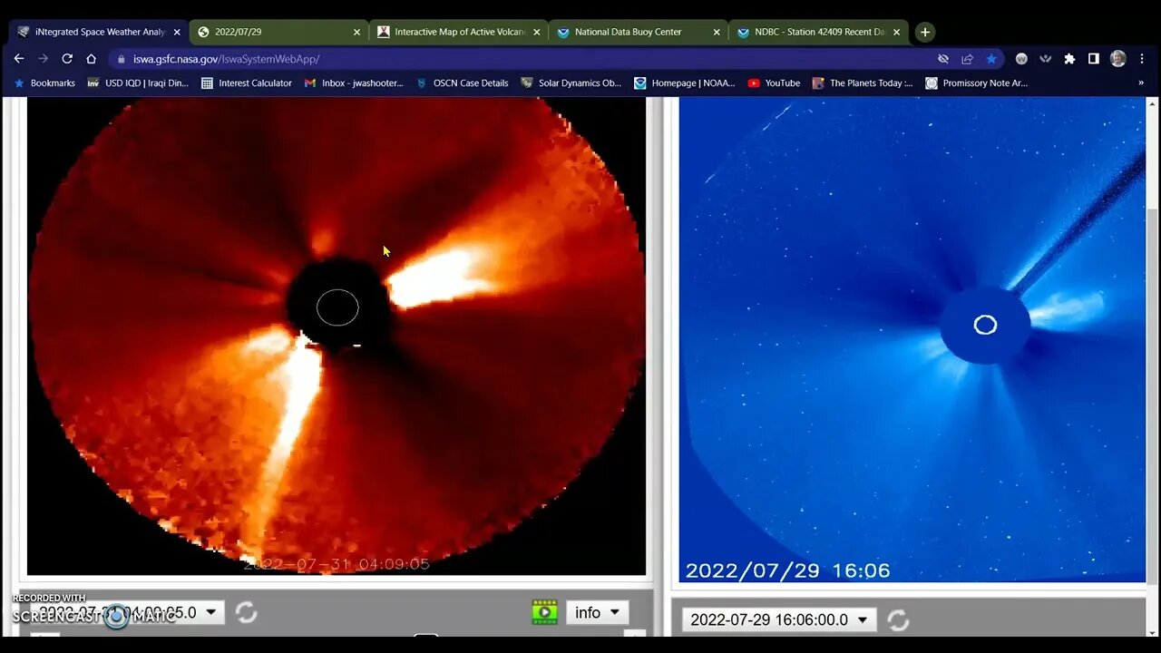 Earthquake swarm in Iceland, Tsunami bouy active, Large planetary objects 08-01-22