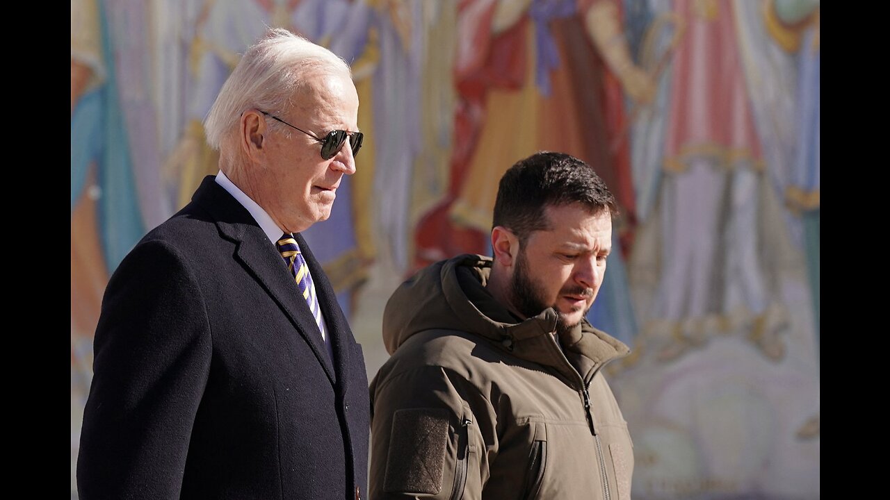 Joe Biden Just Landed in Ukraine | BTS