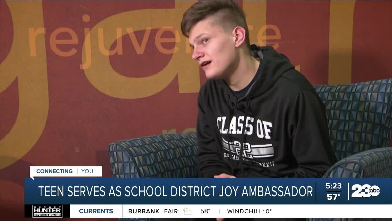 Minnesota teen serves as school district's joy ambassador