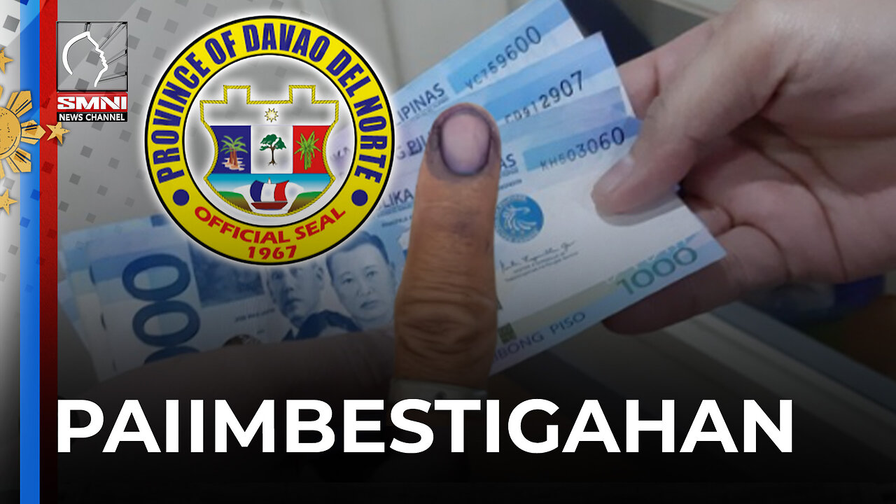 Posibleng anomalya at vote buying sa Asuncion, Davao del Norte, paiimbestigahan ni Gov. Jubahib