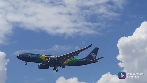 Airbus A330 PR-AIV vindo de Campinas/Boeing 747-400ERF N475MC vindo de Miami