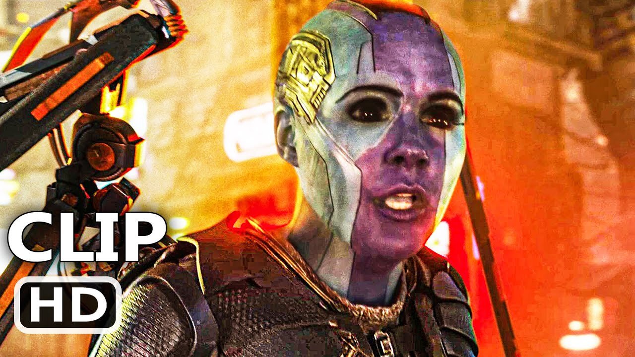 GUARDIANS OF THE GALAXY 3 "Nebula Vs Adam Warlock" Fight Scene (2023