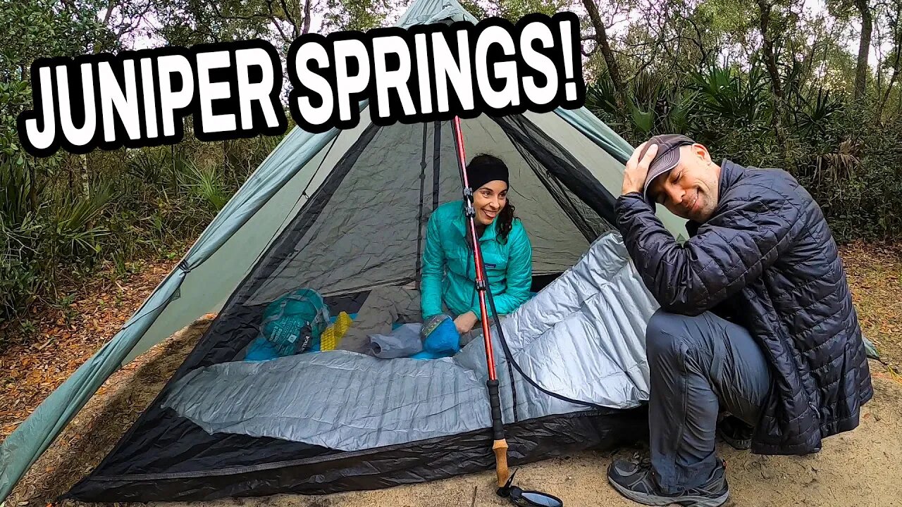 Tent Camping at Juniper Springs in Florida | Ocala National Forest