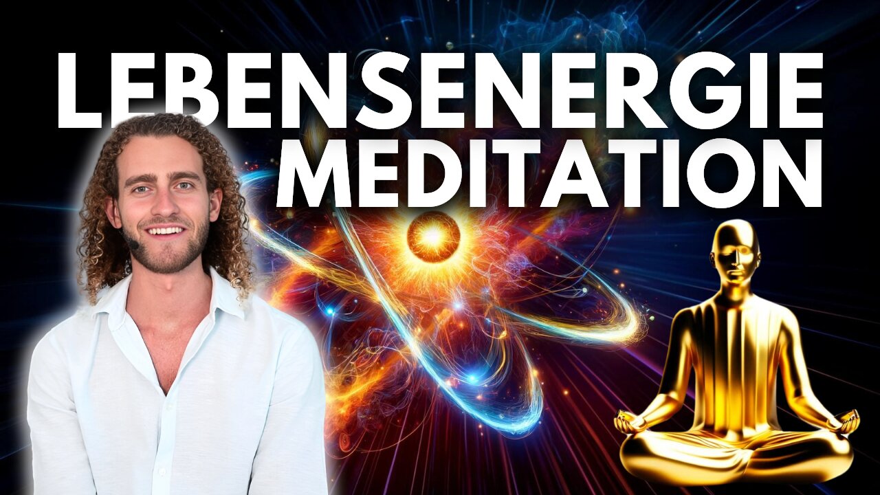 🧘‍♂️ Meditation für positive ENERGIE & LEBENSKRAFT [extrem STARK mit 432 Hz Heilungs-Frequenzen]