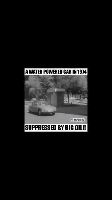 1974- Water powered car