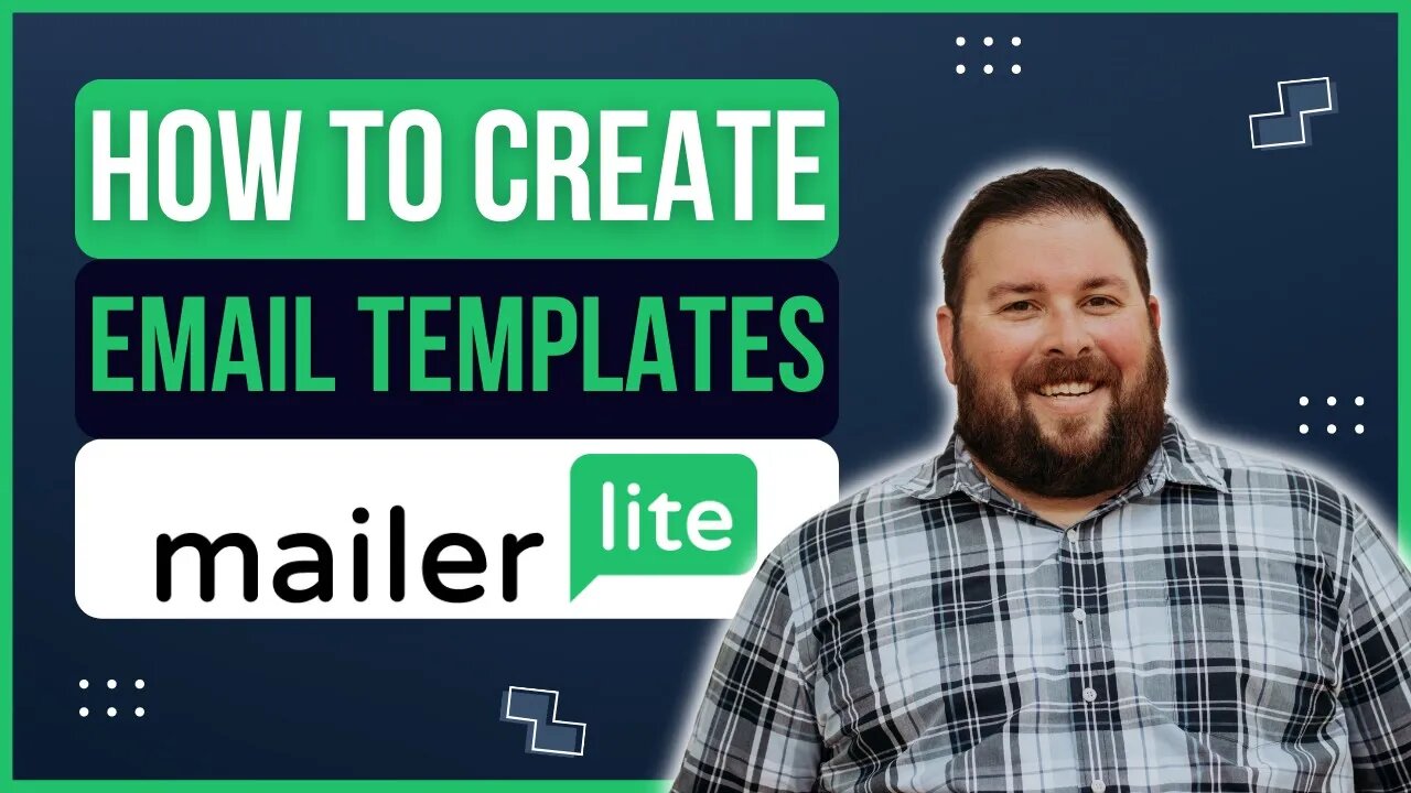 How To Create Email Templates in Mailerlite | Mailerlite Tutorial