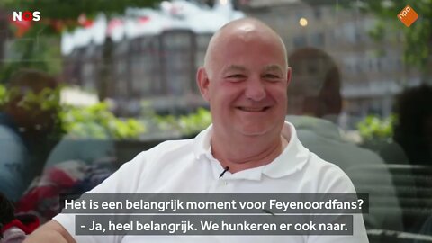 Feyenoorders hunkeren naar finale: "Ik droom er gewoon van, kan niet wachten tot het woensdag is."