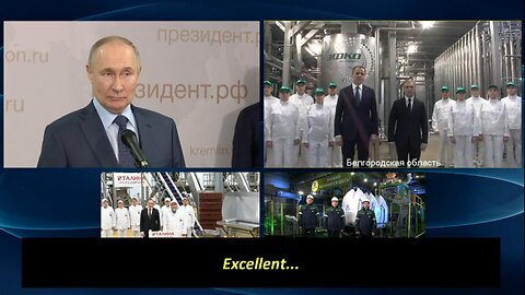 Putin with food producers: Russians will not eat moths & worms